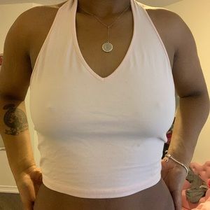 Halter crop top